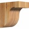 Ekena Millwork Del Monte Rough Sawn Corbel, Western Red Cedar, 6"W x 10"D x 10"H COR06X10X10DEL00RWR - alternate 1